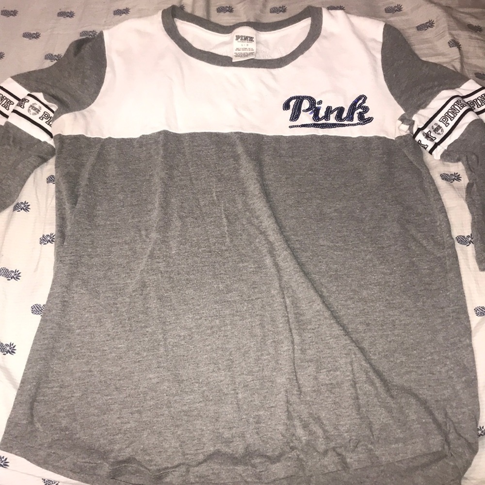 Three quarter sleeve Pink shirt!